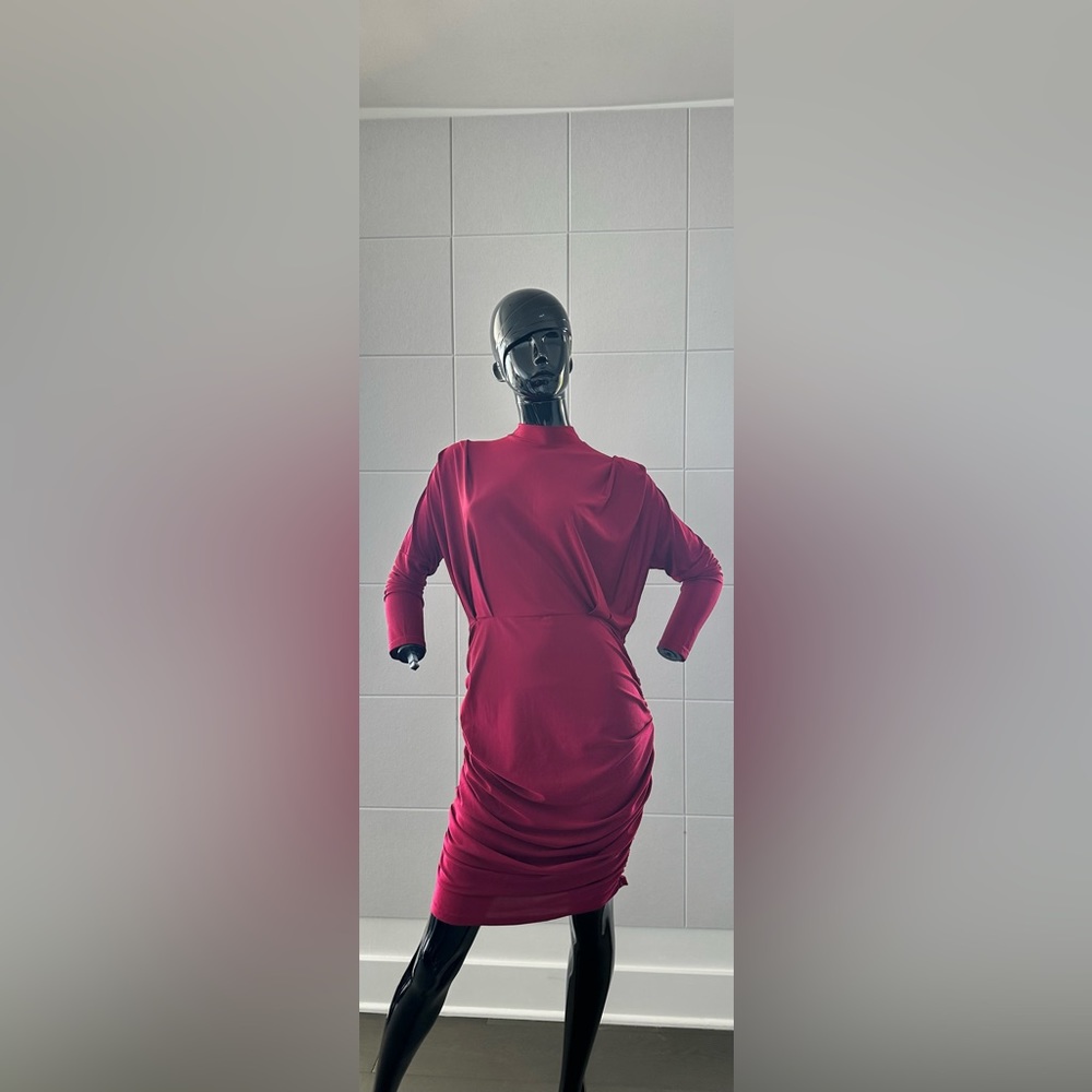 AX Paris Wine Colored Cocktail dress